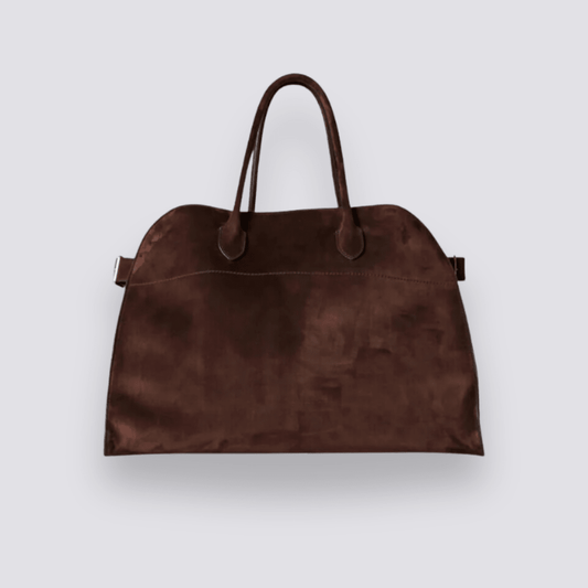 Maren Suede top-handle bag