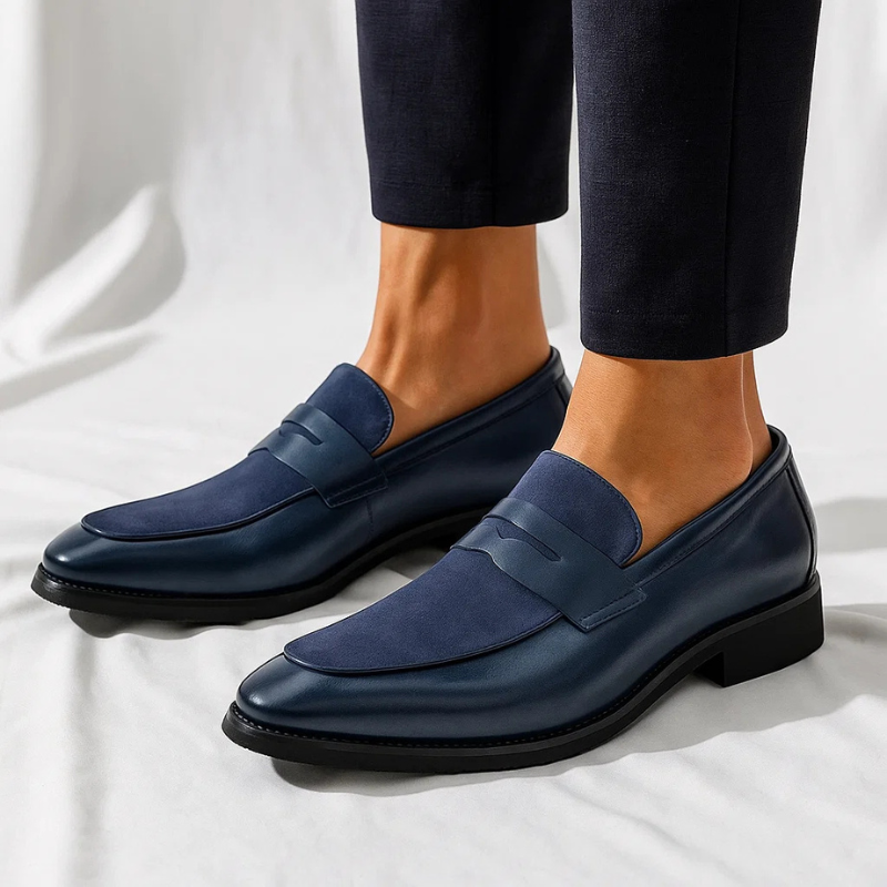 Handcrafted Italian Leather Penny Loafers