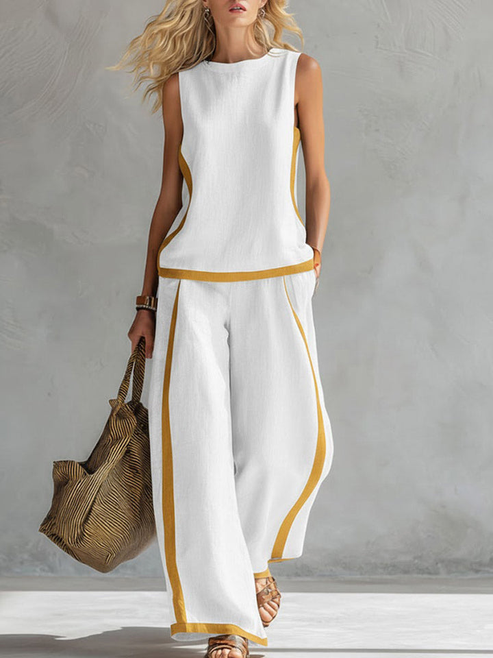 Sienna - Breezy Cotton & Linen Two-Piece Set