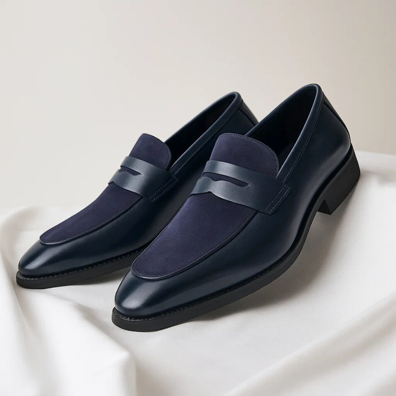Handcrafted Italian Leather Penny Loafers