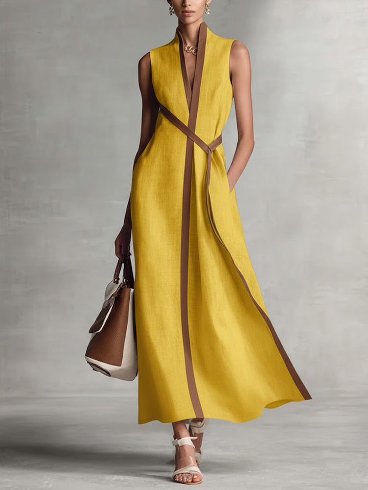 Amaya - Breezy Cotton Linen Dress