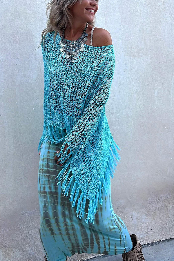Indie - Breezy Vacation Tie-Dye Maxi Skirt