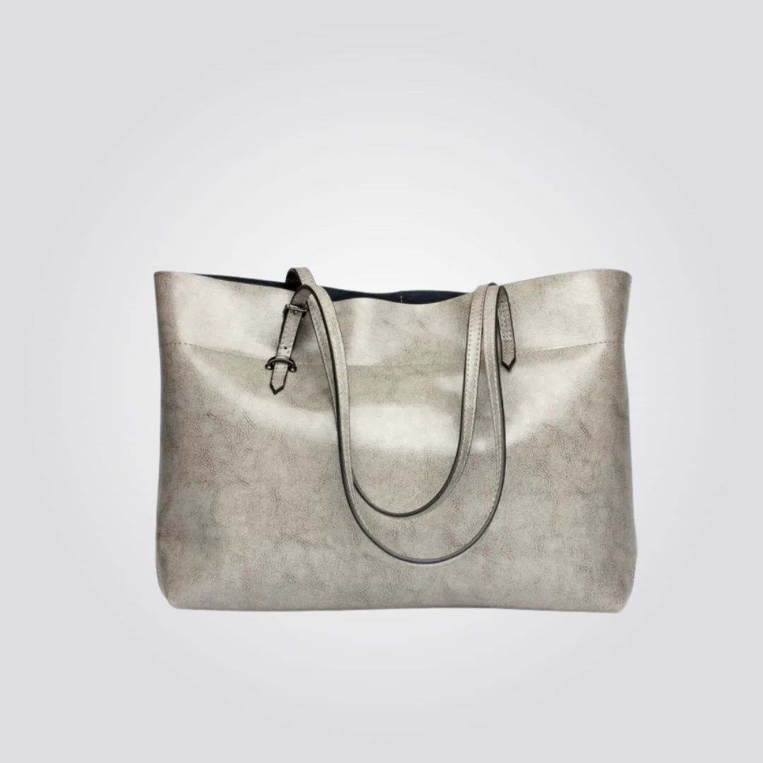 Sienna - Timeless Vintage Genuine Leather Bucket Bag