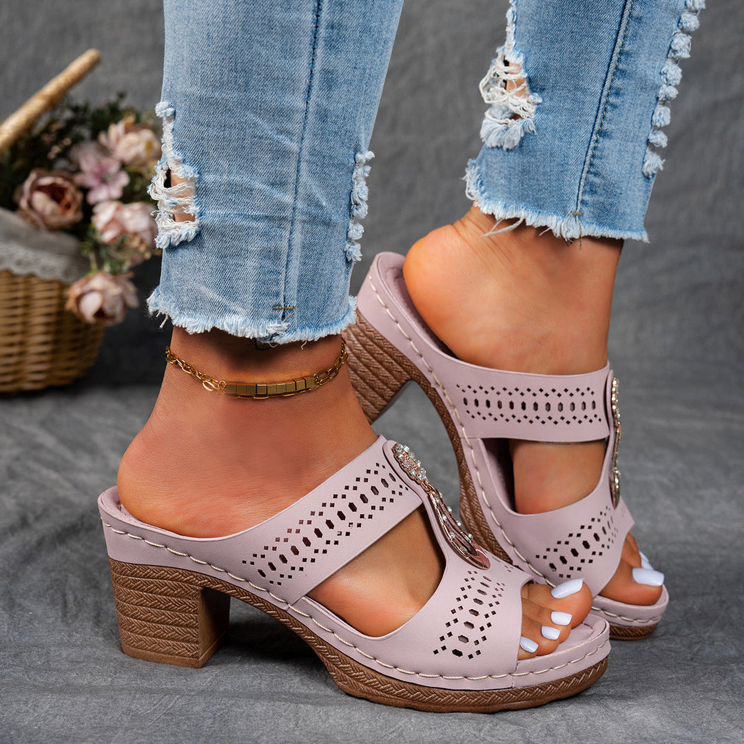 Sparkling Orthopedic Support Comfort Sandals