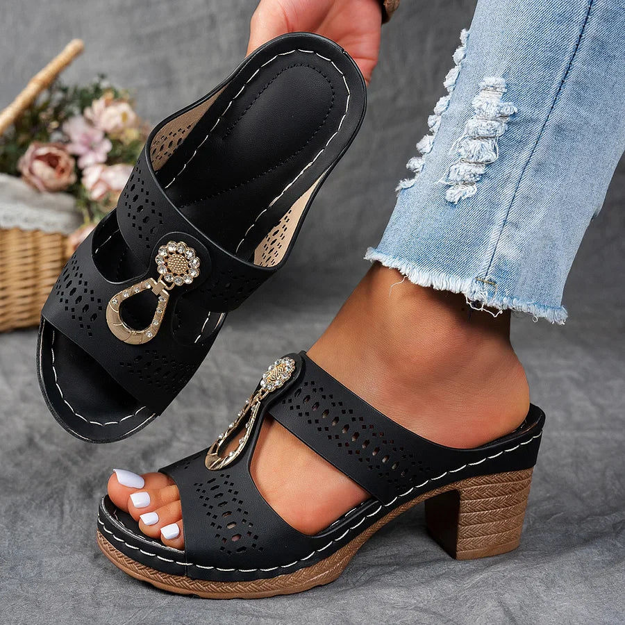 Sparkling Orthopedic Support Comfort Sandals