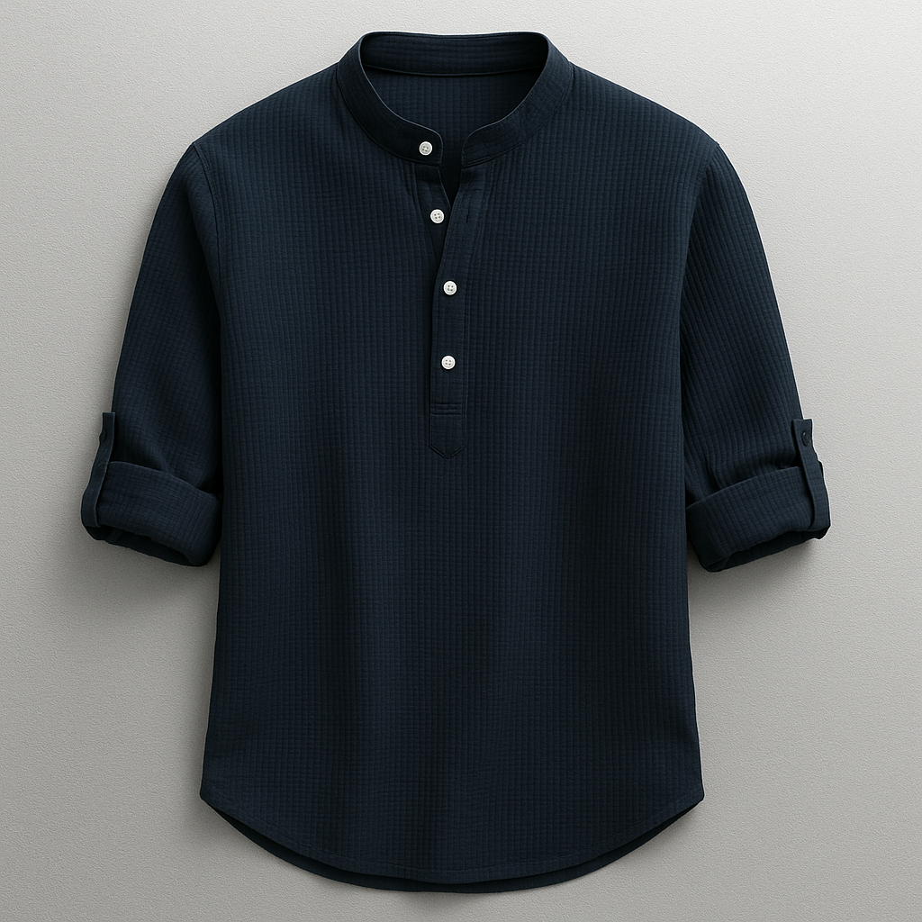 Tailored Comfort Everyday Henley Shirt