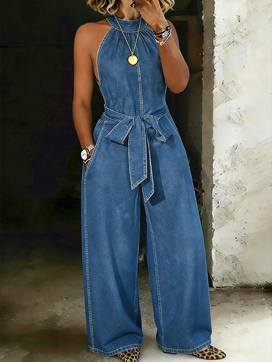 Emmie - Artistic Wide Leg Jumpsuit