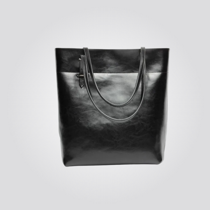 Sienna - Timeless Vintage Genuine Leather Bucket Bag