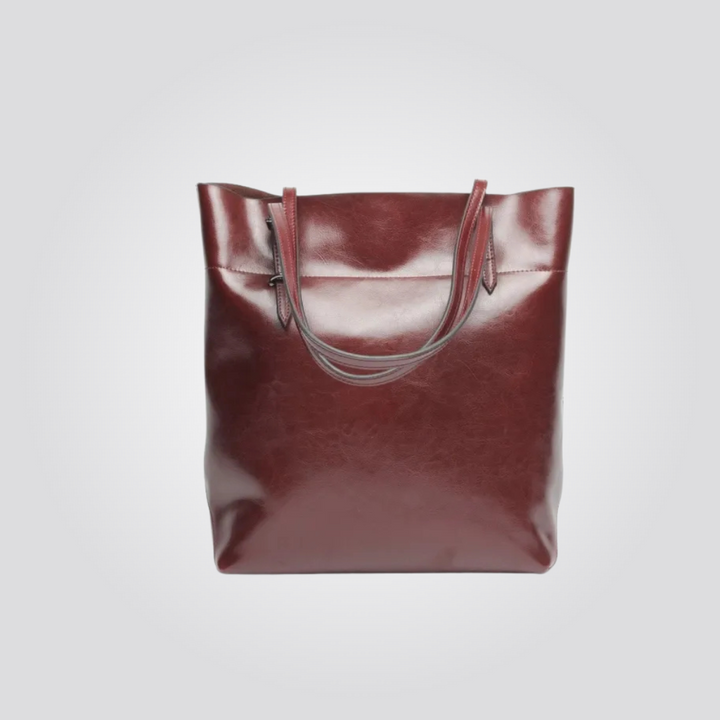 Sienna - Timeless Vintage Genuine Leather Bucket Bag
