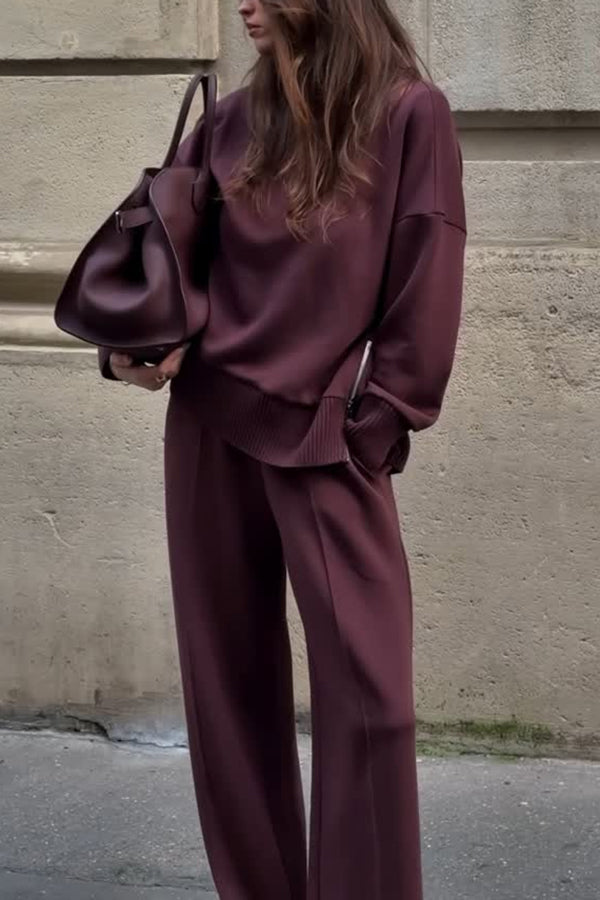 Cloud-Soft Comfort Turtleneck Lounge Set