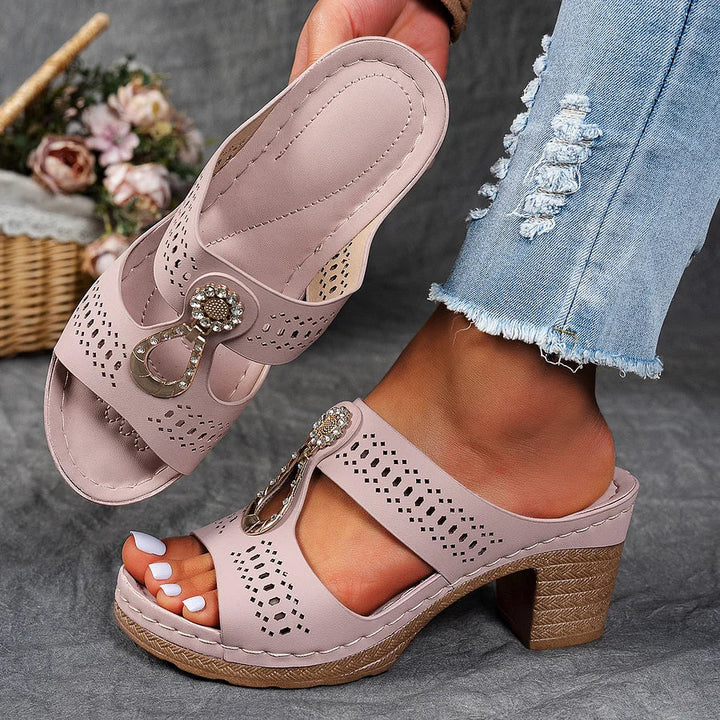 Sparkling Orthopedic Support Comfort Sandals
