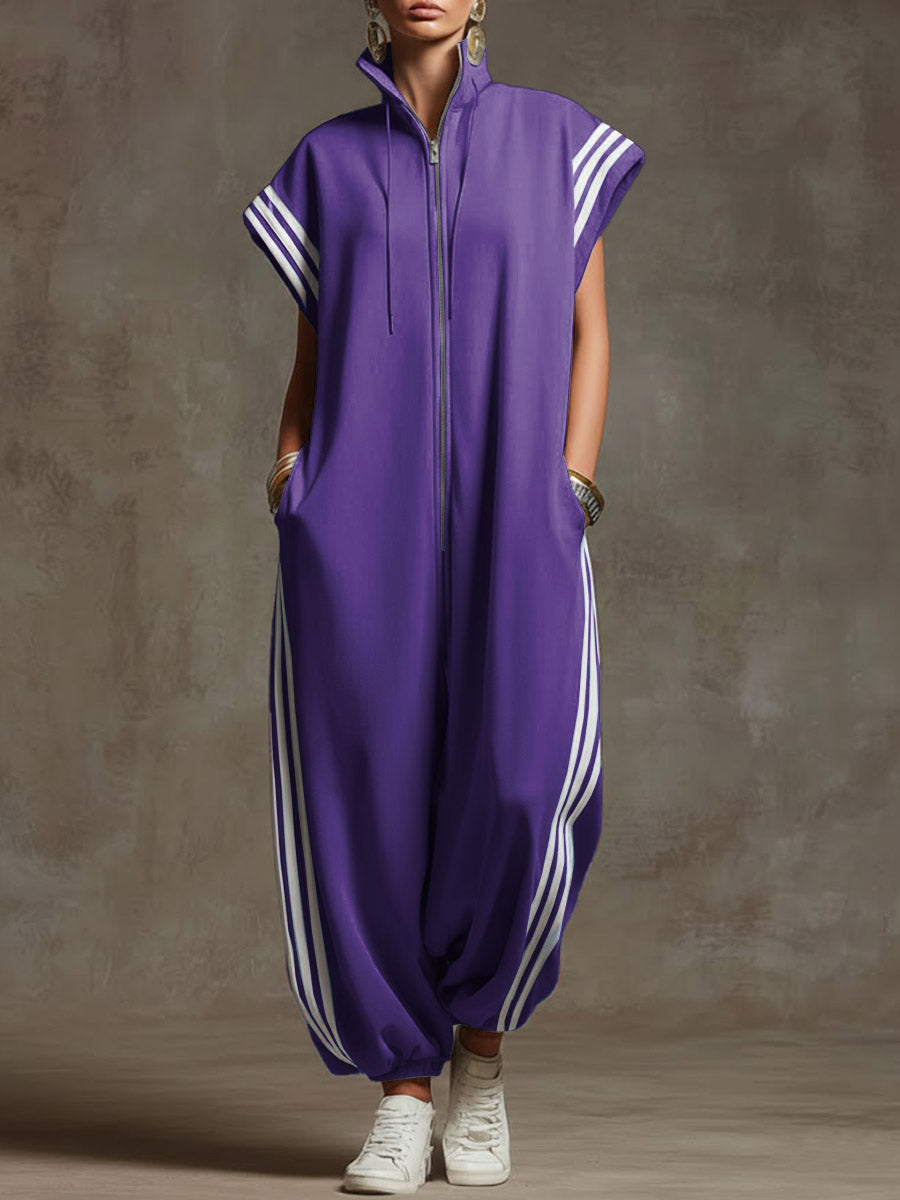 Rosie - Wide-Leg Cotton Jumpsuit