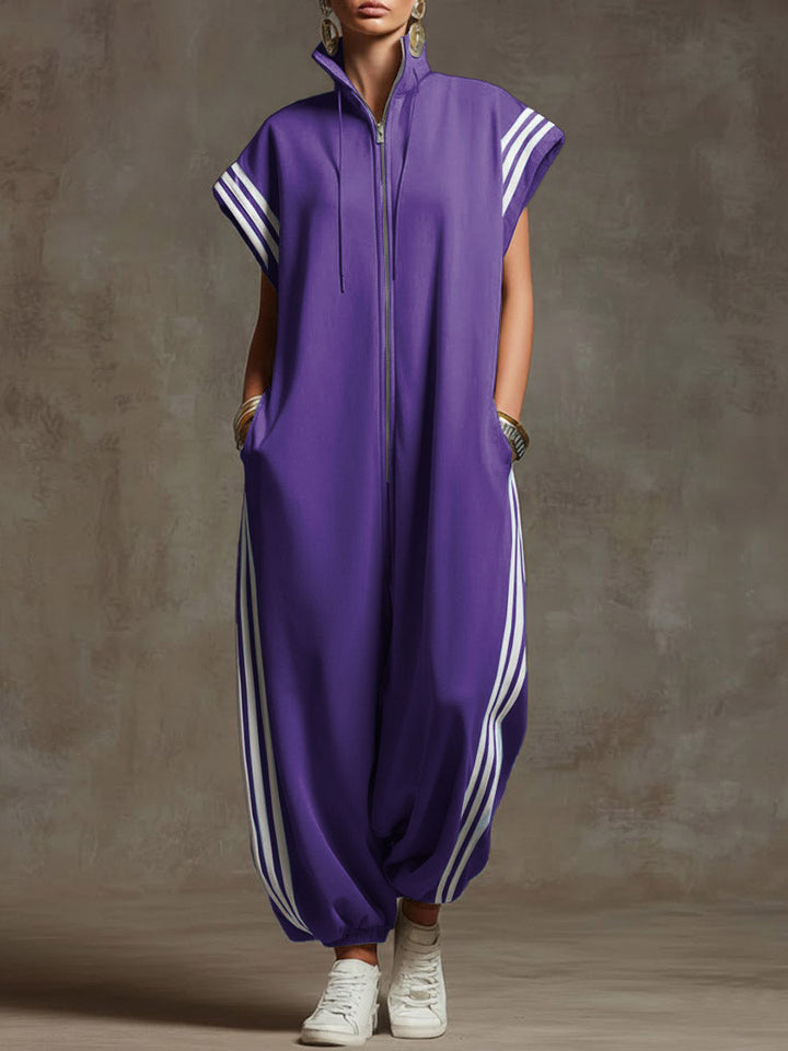 Rosie - Wide-Leg Cotton Jumpsuit