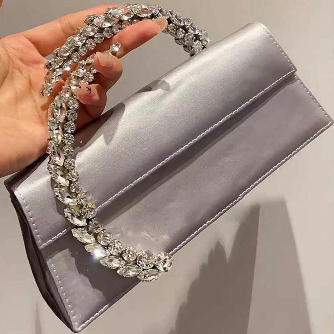 Paloma - Glamorous Rhinestone Statement Tote