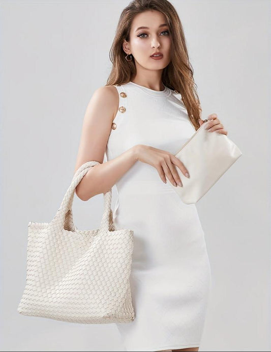 Amelie Woven Totebag