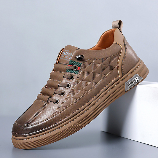 Italian Crafted Minimalist Leather Sneakers