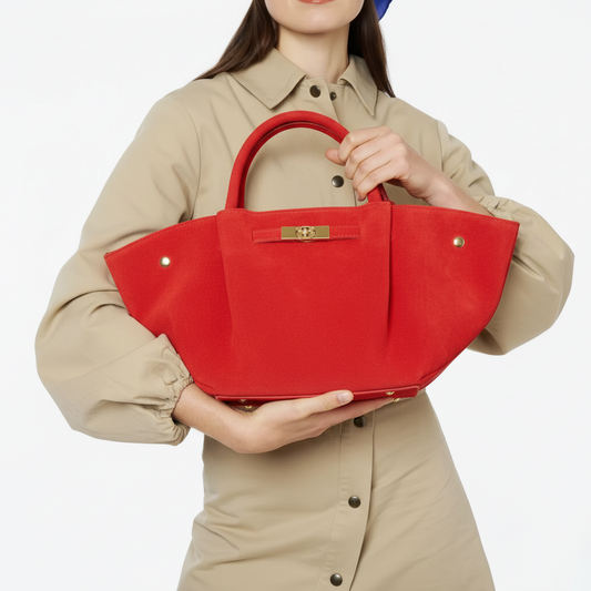 Maelle Leather Tote Bag