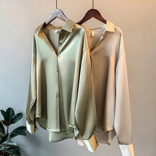 Myra - Effortless Elegance Silk Blouse
