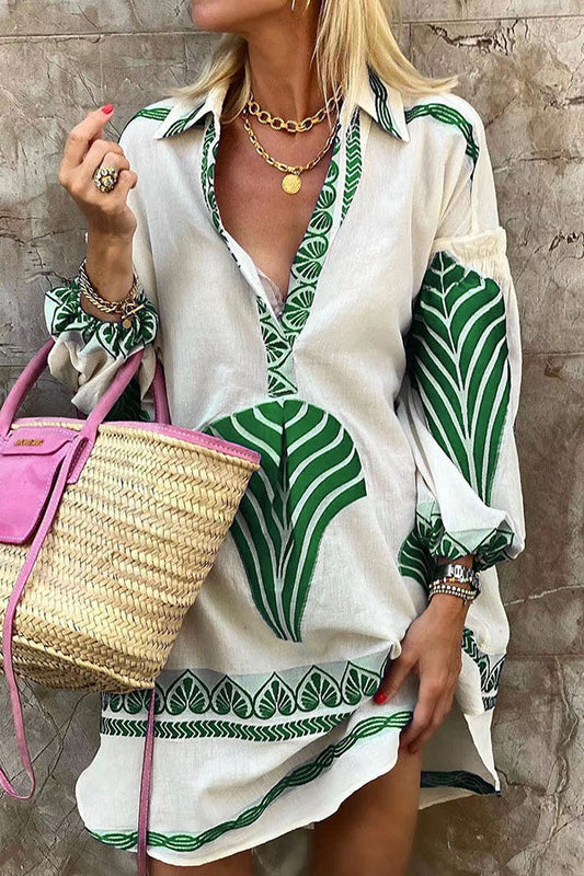 Ocean Drive - Effortless Coastal Chic Tunic Dress
