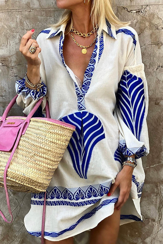 Ocean Drive - Effortless Coastal Chic Tunic Dress