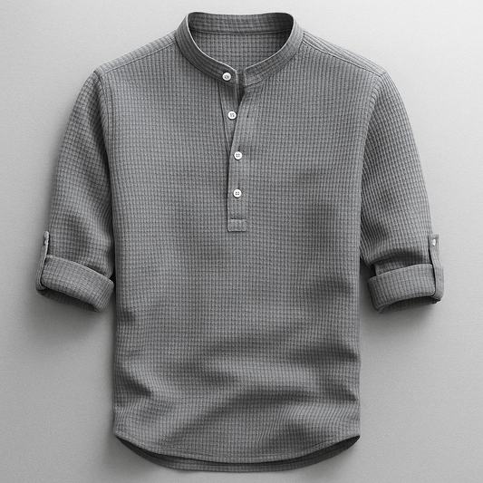 Tailored Comfort Everyday Henley Shirt