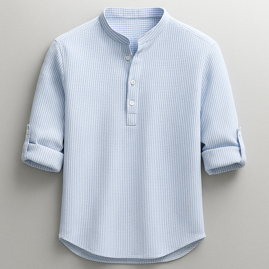 Tailored Comfort Everyday Henley Shirt