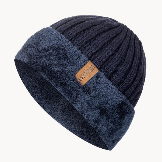 Ultra-Warm Fleece Lined Plush Beanie
