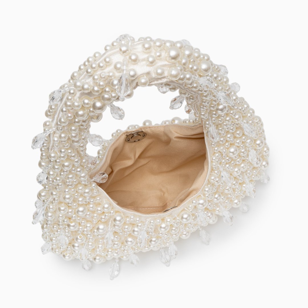 Nyla - Radiant Pearl Statement Mini Bag