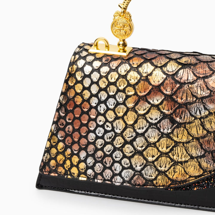 Della - Sophisticated Luxe Pattern Tote