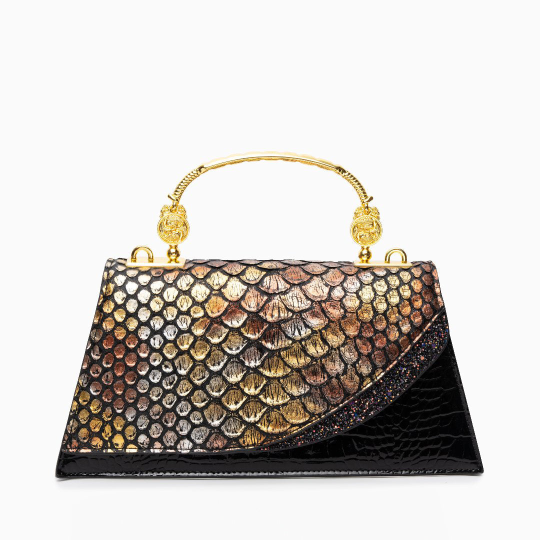Della - Sophisticated Luxe Pattern Tote
