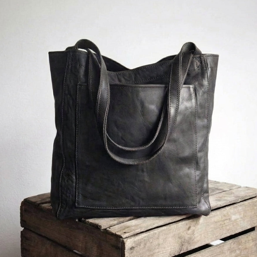 Heritage Full-Grain Tuscan Leather Shoulder Bag