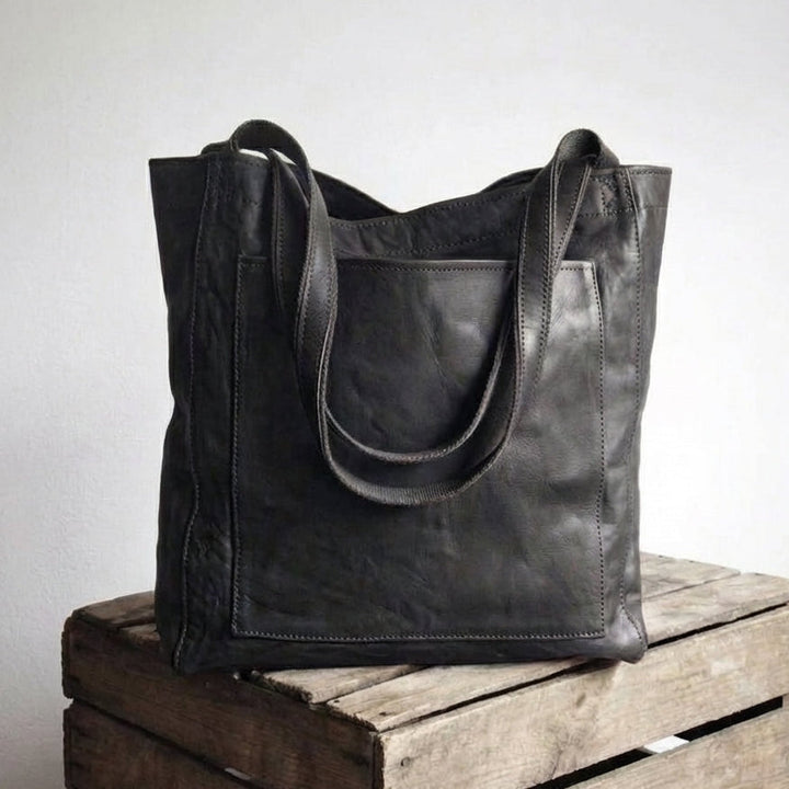 Heritage Full-Grain Tuscan Leather Shoulder Bag