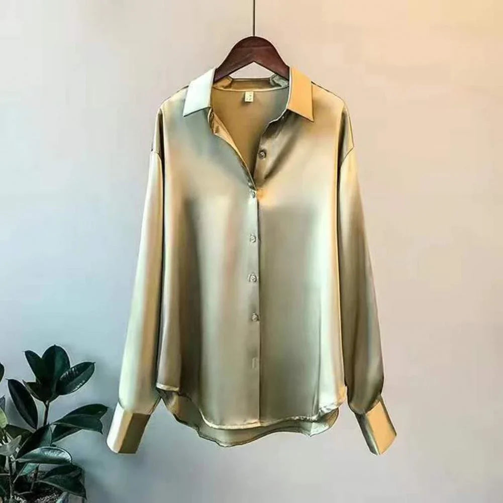 Myra - Effortless Elegance Silk Blouse