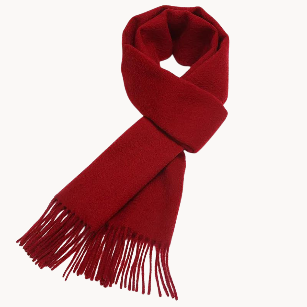Ultra-Soft Refined Wool Scarf