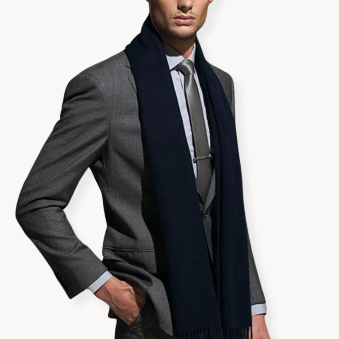 Ultra-Soft Refined Wool Scarf