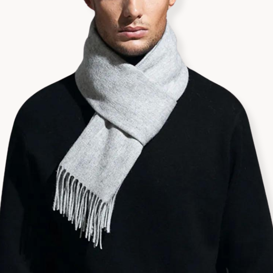 Ultra-Soft Refined Wool Scarf