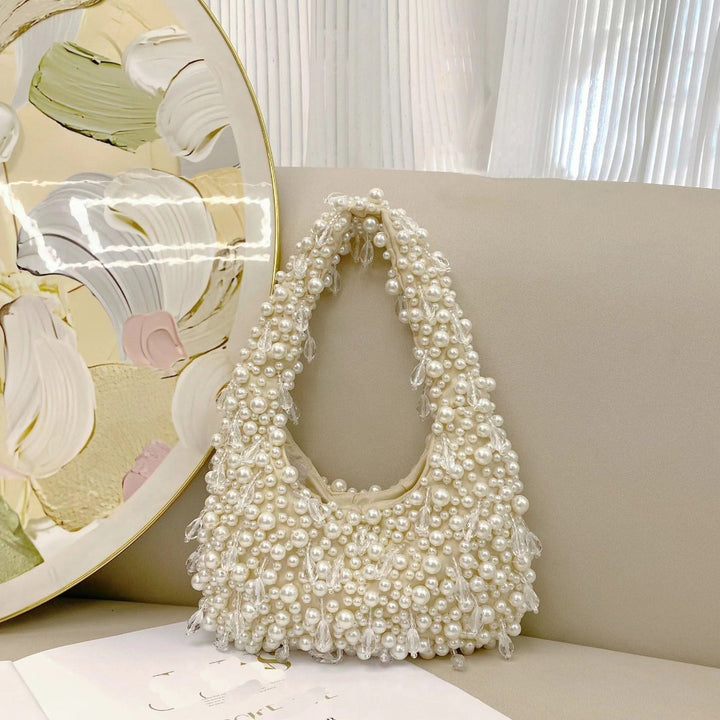 Nyla - Radiant Pearl Statement Mini Bag