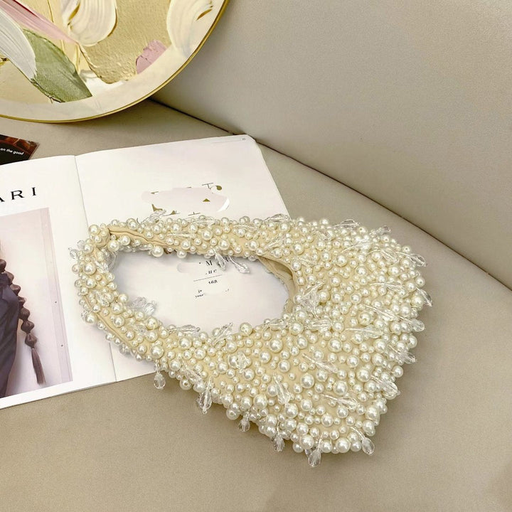 Nyla - Radiant Pearl Statement Mini Bag
