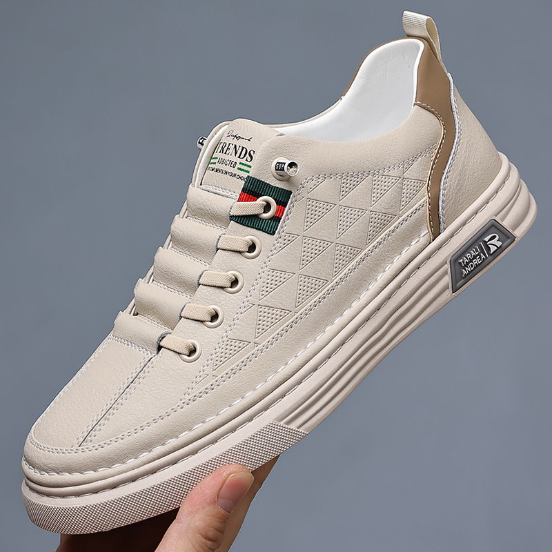 Italian Crafted Minimalist Leather Sneakers