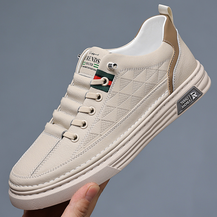 Italian Crafted Minimalist Leather Sneakers
