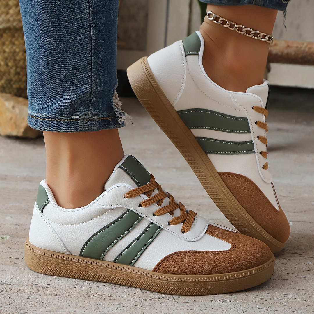 Heritage 80s Style Lightweight Sneakers