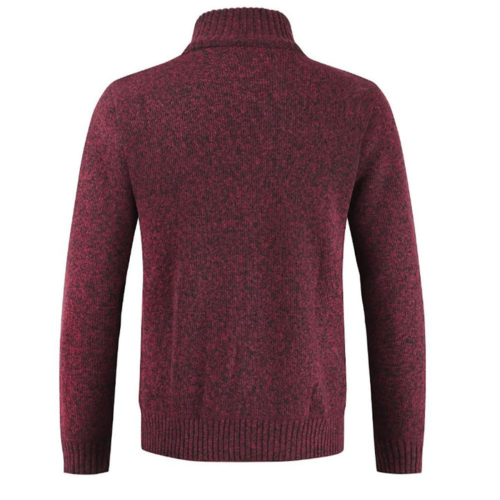 Sammy Premium Thermal Zip-Up Knit Cardigan