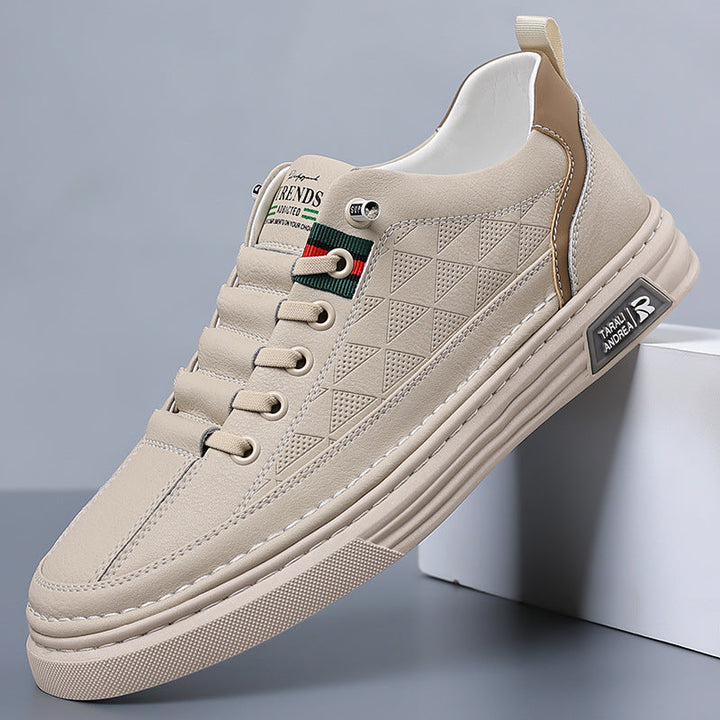 Italian Crafted Minimalist Leather Sneakers