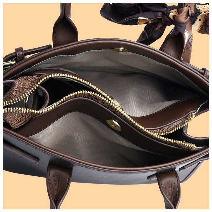 Elena - Timeless Minimalist Leather Handbag