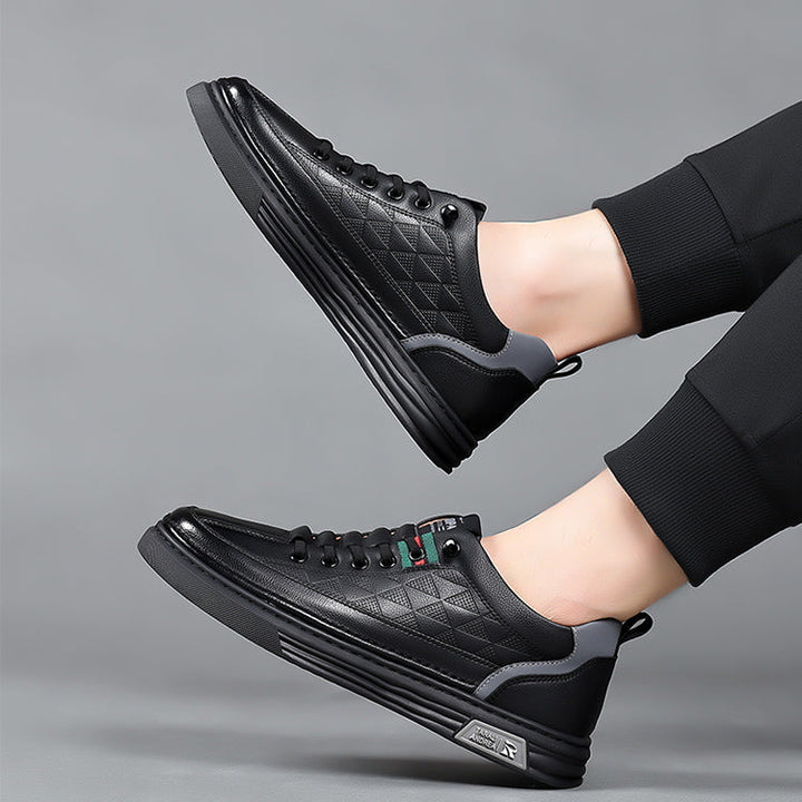 Italian Crafted Minimalist Leather Sneakers
