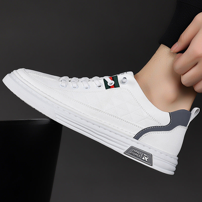 Italian Crafted Minimalist Leather Sneakers