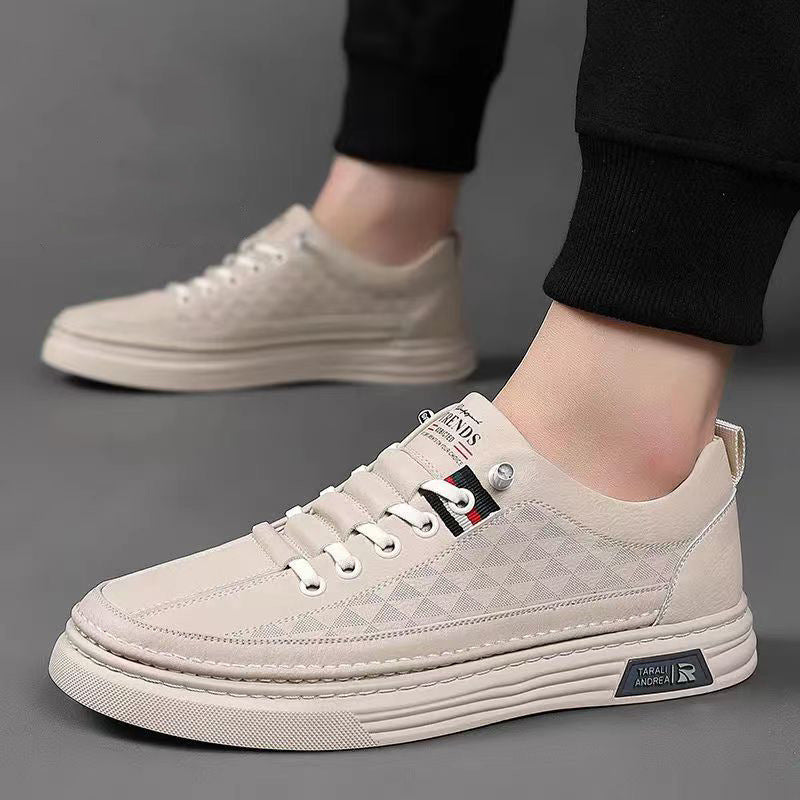 Italian Crafted Minimalist Leather Sneakers