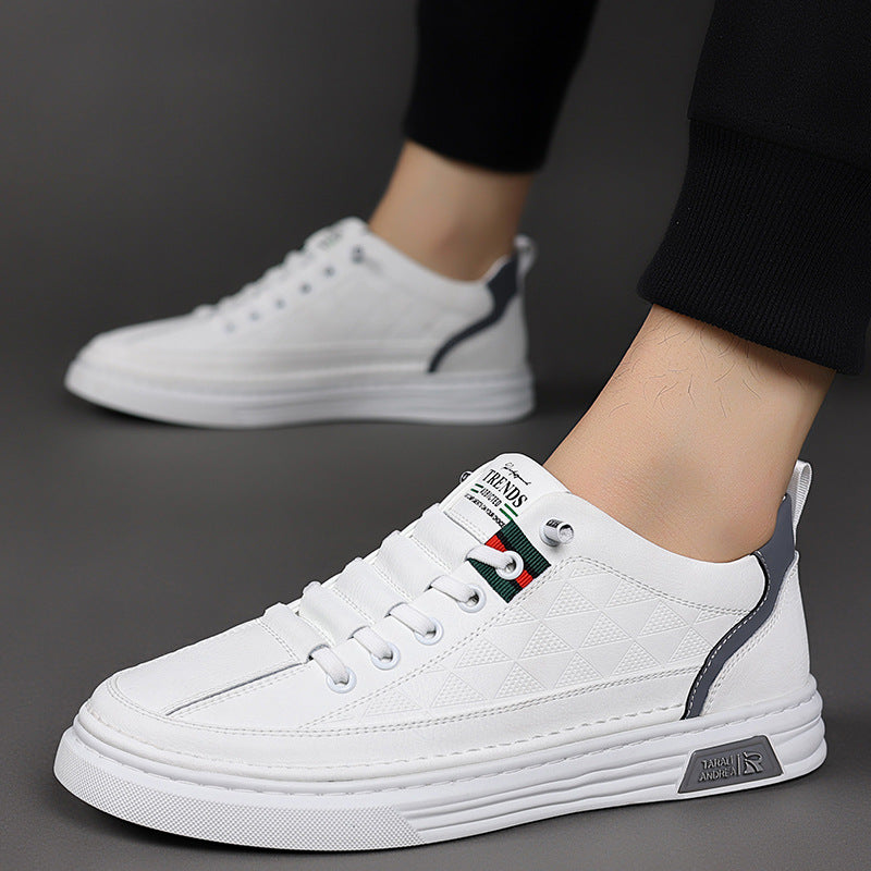 Italian Crafted Minimalist Leather Sneakers