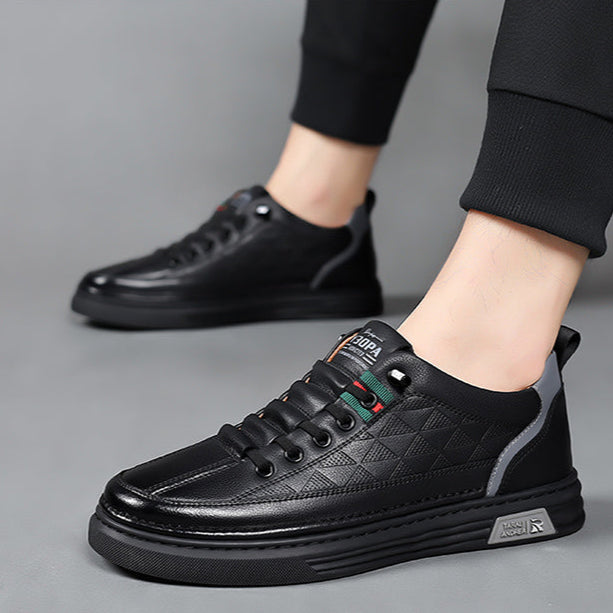 Italian Crafted Minimalist Leather Sneakers