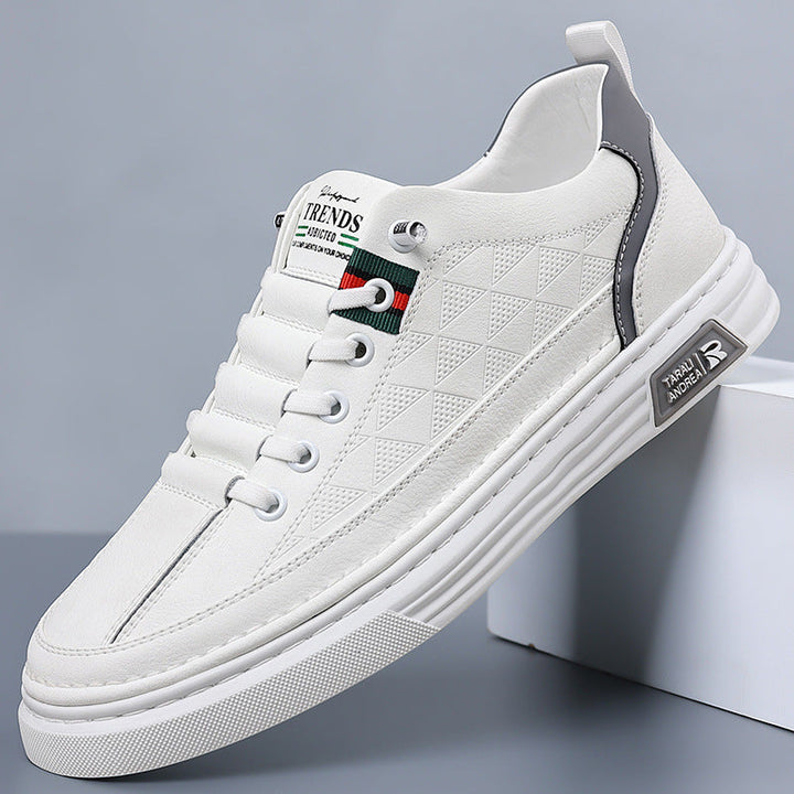 Italian Crafted Minimalist Leather Sneakers